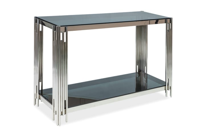SIHTOLA Konsollbord 120 cm Glas/Silver - Möbler - Vardagsrum - Soffbord & vardagsrumsbord - Avlastningsbord