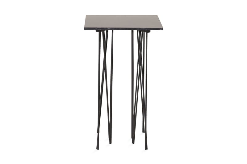 STONE Avlastningsbord 40 cm Svart - Möbler - Vardagsrum - Soffbord & vardagsrumsbord - Soffbord