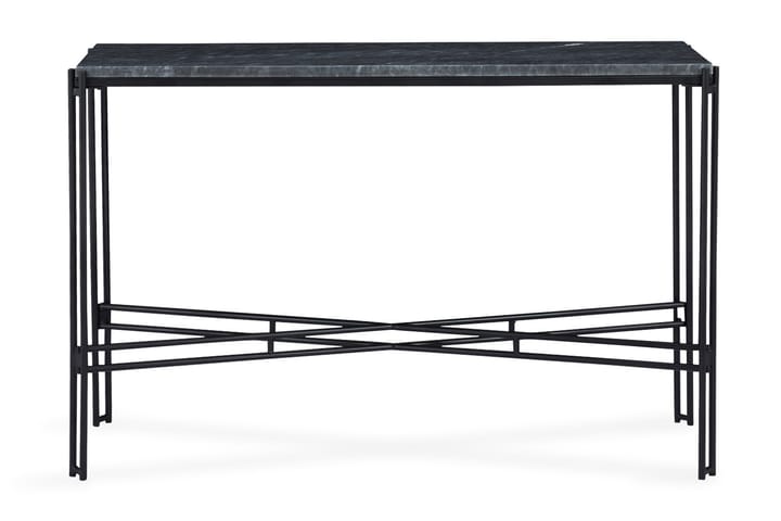 SUMAYA Avlastningsbord 100 cm Marmor Svart/Grå - Möbler - Vardagsrum - Soffbord & vardagsrumsbord - Avlastningsbord & konsolbord