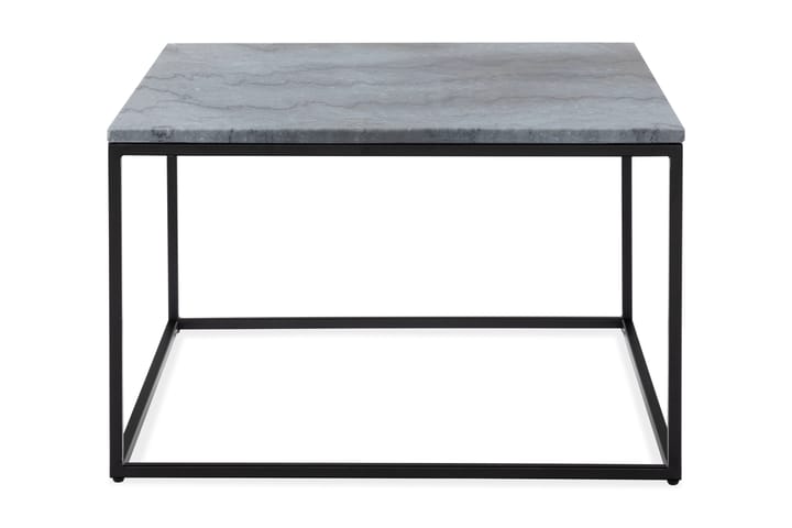 CARRIE Soffbord 70 cm Marmor/Grå/Svart - Möbler - Vardagsrum - Soffbord & vardagsrumsbord - Soffbord