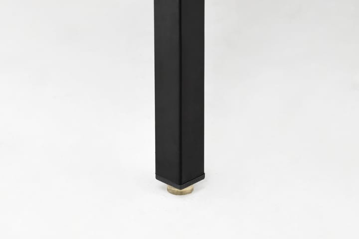 SANDY Soffbord 90 cm med Förvaring Marmor/Vit/Svart - Möbler - Vardagsrum - Soffbord & vardagsrumsbord - Marmorbord
