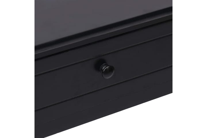 Avlastningsbord svart 90x30x77 cm trä - Svart - Möbler - Vardagsrum - Soffbord & vardagsrumsbord - Sidobord & lampbord