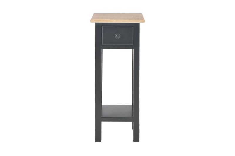 Sidobord svart 27x27x65,5 cm trä - Svart - Möbler - Vardagsrum - Soffbord & vardagsrumsbord - Brickbord