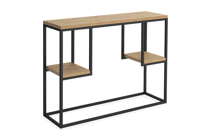 WESTBURY Sidobord 30 cm Ek Svart - Ek - Möbler - Vardagsrum - Soffbord & vardagsrumsbord - Brickbord