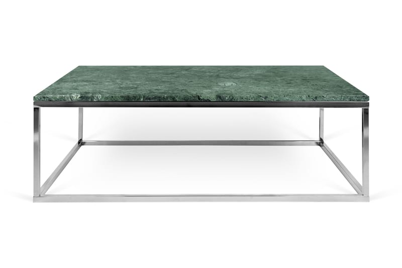 ALONDRA Soffbord 120 cm Marmor/Grön/Krom - Möbler - Vardagsrum - Soffbord & vardagsrumsbord - Soffbord
