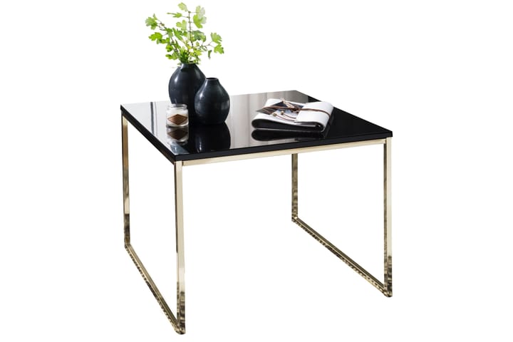 BALDIE Soffbord 60 cm Svart/Guld - Möbler - Vardagsrum - Soffbord & vardagsrumsbord - Soffbord