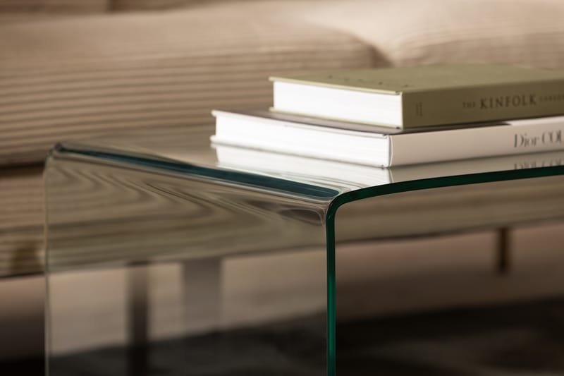BIANCADE Soffbord 110 cm Glas - Möbler - Vardagsrum - Soffbord & vardagsrumsbord - Soffbord