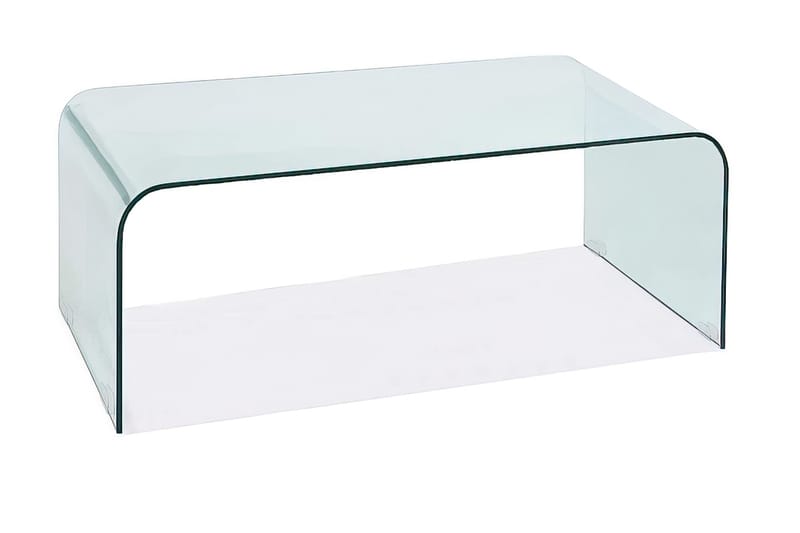 BOZEAT Soffbord 120 cm Glas - Möbler - Bord