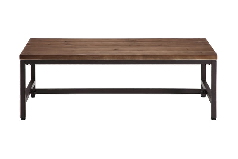 EPOQUE Soffbord 120 cm Rustik Alm/Svart - Möbler - Vardagsrum - Soffbord & vardagsrumsbord - Soffbord