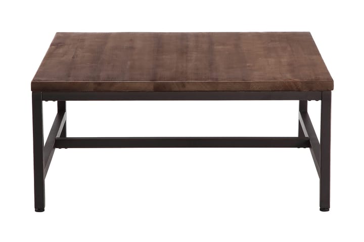 EPOQUE Soffbord 90 cm Rustik Alm/Svart - Möbler - Vardagsrum - Soffbord & vardagsrumsbord - Soffbord