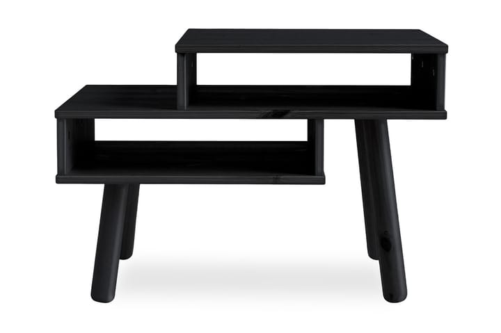 HAKO Soffbord 65 cm med Förvaring Hylla Svart - Karup Design - Möbler - Vardagsrum - Bäddsoffor - Futon - Futon soffa