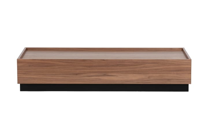 JAKOME Soffbord 135 cm Valnötsbrun/Svart - Möbler - Vardagsrum - Soffbord & vardagsrumsbord - Soffbord