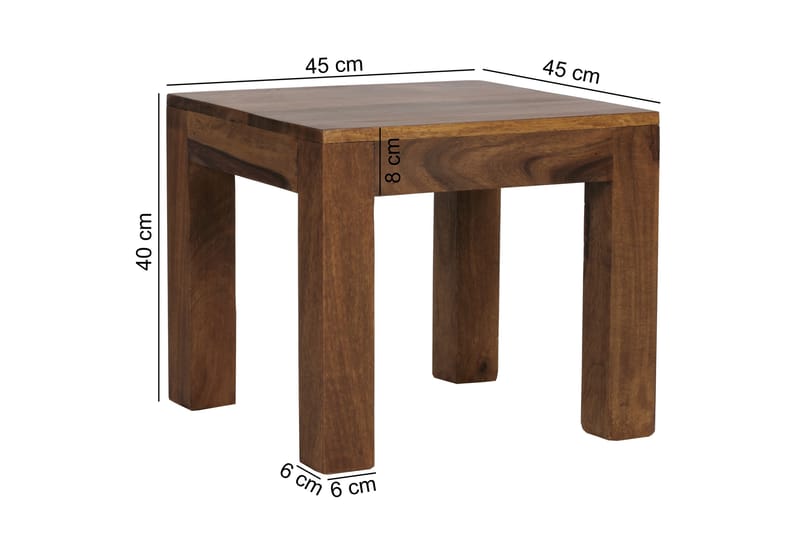 LABARGE Soffbord 45 cm Massivt Trä - Möbler - Vardagsrum - Soffbord & vardagsrumsbord - Soffbord