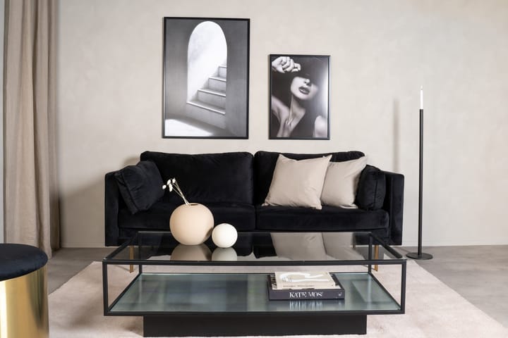 MAGLEHEM Soffbord 130 cm Transparent - Möbler - Vardagsrum - Soffbord & vardagsrumsbord - Soffbord