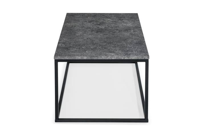MITA Soffbord 120 cm Betonggrå/Svart - Möbler - Vardagsrum - Soffbord & vardagsrumsbord - Soffbord