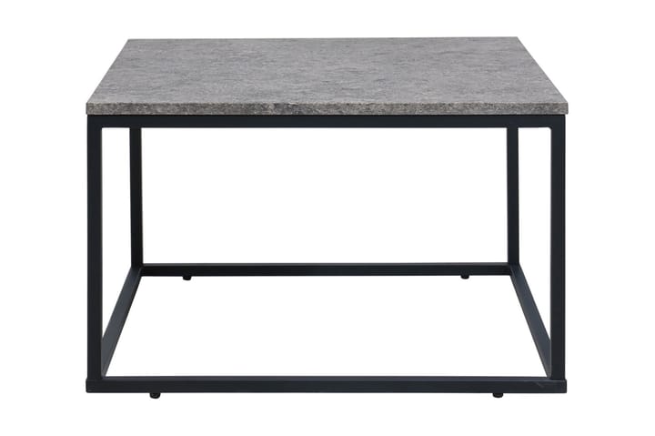 MITA Soffbord 70 cm Betonggrå/Svart - Möbler - Vardagsrum - Soffbord & vardagsrumsbord - Soffbord