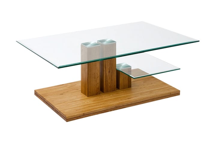 PACO Soffbord 110 Vildek/Glas - Möbler - Vardagsrum - Soffbord & vardagsrumsbord - Soffbord