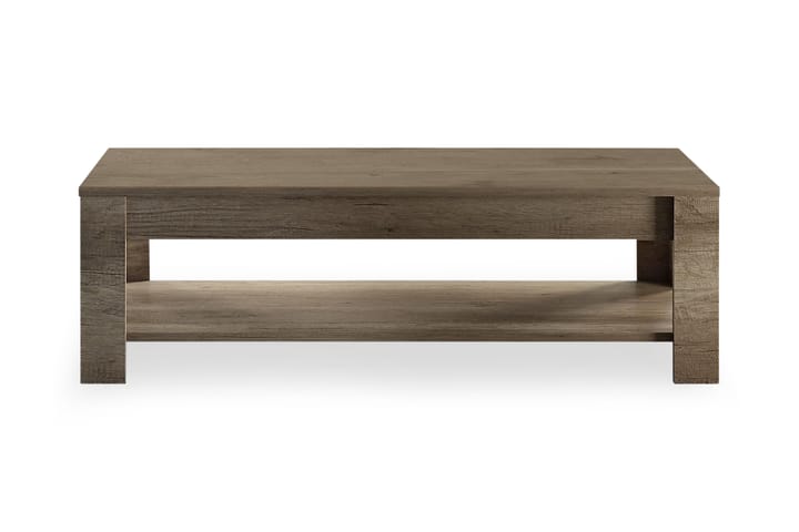 ROBIN Soffbord 140 cm med Förvaring Hylla Ekfärg - Möbler - Vardagsrum - Soffbord & vardagsrumsbord - Soffbord