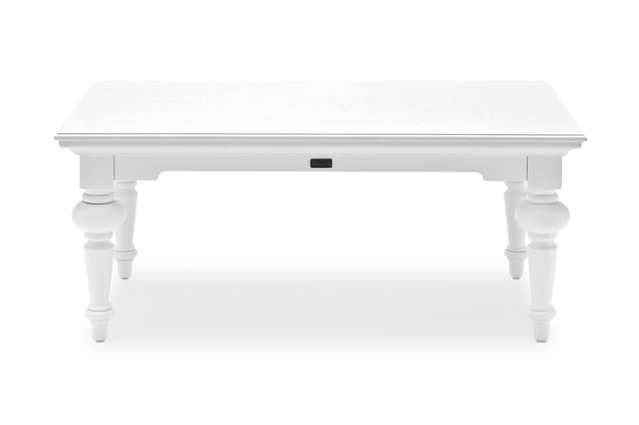 RODRIGO Soffbord 120 cm Mahogny/Vit - Möbler - Vardagsrum - Soffbord & vardagsrumsbord - Soffbord