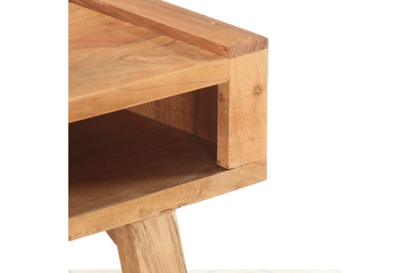 Soffbord 100x50x45 cm massivt akaciaträ - Brun - Möbler - Vardagsrum - Soffbord & vardagsrumsbord - Soffbord