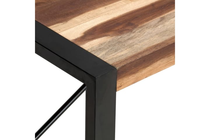 Soffbord 120x60x40 cm massivt trä med sheshamfinish - Brun - Möbler - Vardagsrum - Soffbord & vardagsrumsbord - Soffbord