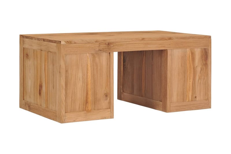 Soffbord 90x50x40 cm massiv teak - Brun - Möbler - Vardagsrum - Soffbord & vardagsrumsbord - Soffbord