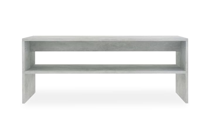 Soffbord betonggrå 100x40x40 cm spånskiva - Grå - Möbler - Vardagsrum - Soffbord & vardagsrumsbord - Soffbord