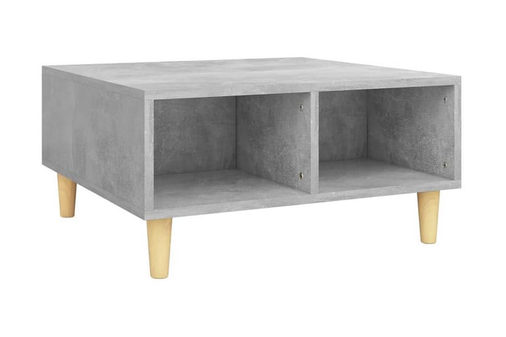 Soffbord betonggrå 60x60x30 cm spånskiva - Grå - Möbler - Vardagsrum - Soffbord & vardagsrumsbord - Soffbord