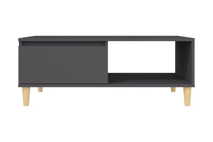 Soffbord grå 90x60x35 cm spånskiva