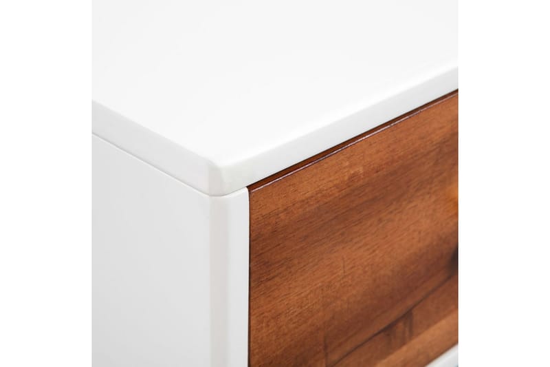 Soffbord massivt akaciaträ 90x50x40 cm - Brun - Möbler - Vardagsrum - Soffbord & vardagsrumsbord - Soffbord