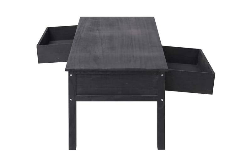 Soffbord svart 100x50x45 cm trä - Svart - Möbler - Vardagsrum - Soffbord & vardagsrumsbord - Soffbord