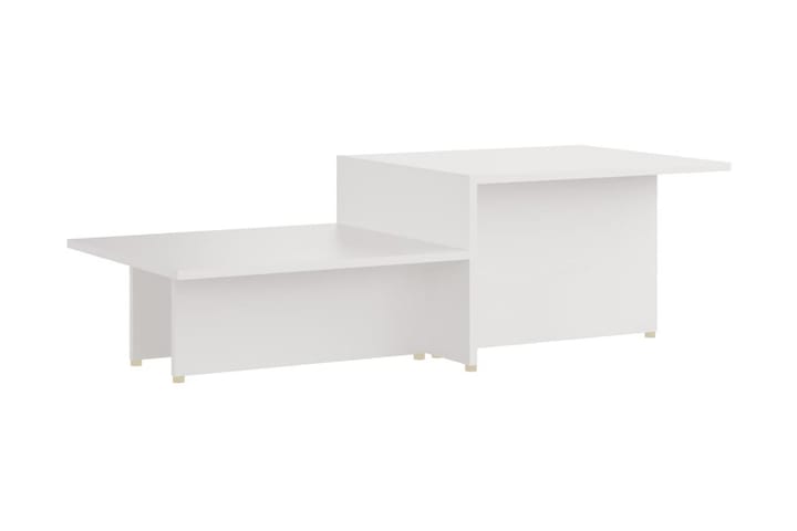Soffbord vit 111,5x50x33 cm spånskiva - Vit - Möbler - Vardagsrum - Soffbord & vardagsrumsbord - Soffbord