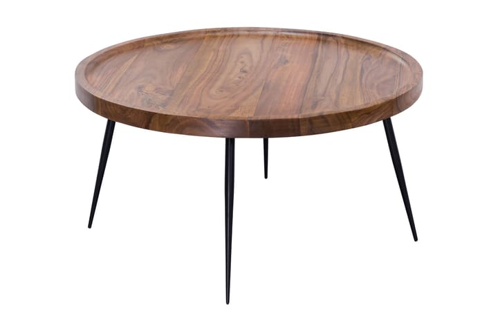 SOHNI Soffbord 75 cm Valnötsbrun - Möbler - Vardagsrum - Soffbord & vardagsrumsbord - Soffbord