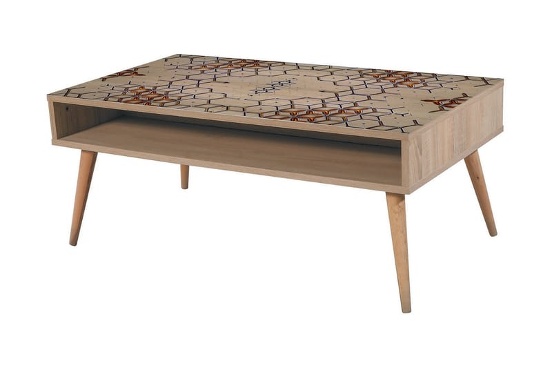 STENBYN Soffbord 110 cm Brun - Möbler - Vardagsrum - Soffbord & vardagsrumsbord - Soffbord