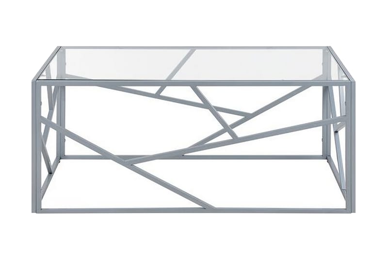 ZAHAVAH Soffbord 100 cm Silver - Möbler - Vardagsrum - Soffbord & vardagsrumsbord - Soffbord