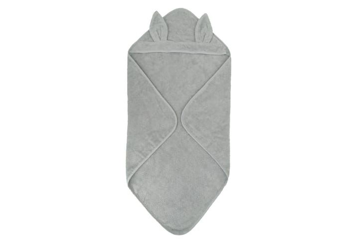 Badcape rabbit silver grey eko - Textilier & mattor - Badrumstextilier - Barnhandduk