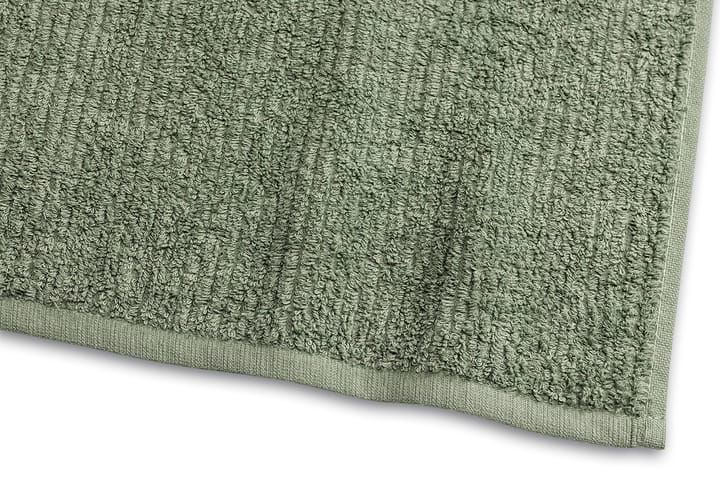 Stripe Frotté 30x50 cm Grön Borganäs - Textilier & mattor - Badrumstextilier - Handduk