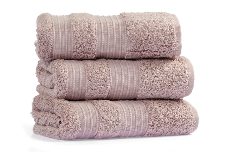 VANELLY Handduk Rosa - Textilier & mattor - Badrumstextilier - Handduk
