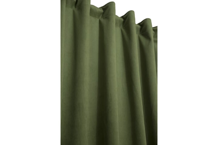 CHELLY Gardin 2-pack Grön - Textilier & mattor - Gardiner & gardinupphängning - Gardinlängd - Hällängd