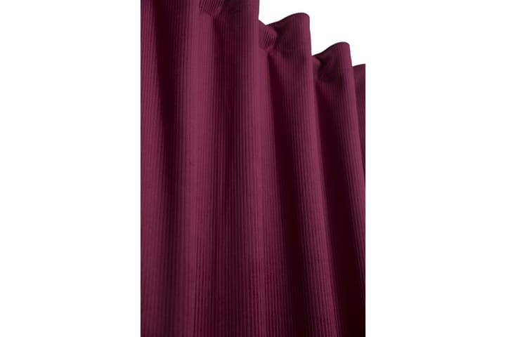 CHELLY Gardin 2-pack Röd - Textilier & mattor - Gardiner & gardinupphängning - Gardinlängd - Hällängd
