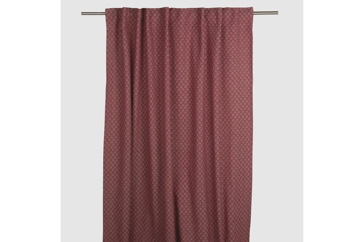 TRINE Gardinlängd 135x250 cm Röd - Textilier & mattor - Gardiner & gardinupphängning - Gardinlängd - Hällängd