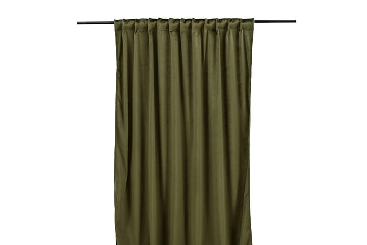 AKEHOL Gardin 135x250 cm Grön - Textilier & mattor - Gardiner & gardinupphängning - Gardinlängd - Kanallängd