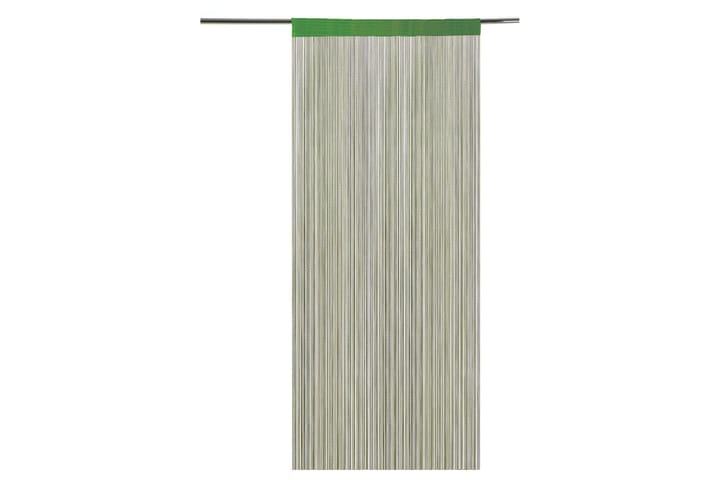 ETOL METALLIC Fransgardin 45x250 2-pack Grass - Textilier & mattor - Gardiner & gardinupphängning - Gardinlängd - Kanallängd