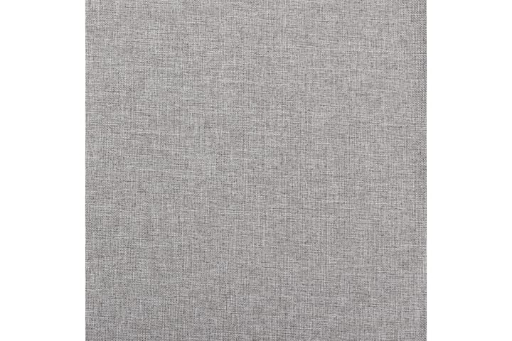 Mörkläggningsgardin med öljetter linnelook grå 290x245cm - Textilier & mattor - Gardiner & gardinupphängning