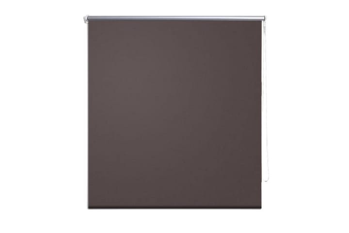 Rullgardin brun 160x175 cm mörkläggande - Brun - Textilier & mattor - Gardiner & gardinupphängning - Mörkläggningsgardin - Mörkläggande rullgardin