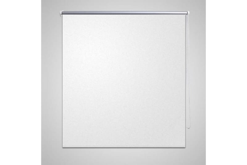 Rullgardin för mörkläggning 120x230 cm vit - Textilier & mattor - Gardiner & gardinupphängning