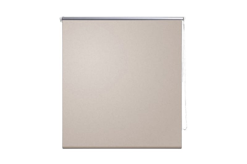 Rullgardin för mörkläggning 140x175 cm beige - Beige - Textilier & mattor - Gardiner & gardinupphängning - Mörkläggningsgardin - Mörkläggande rullgardin