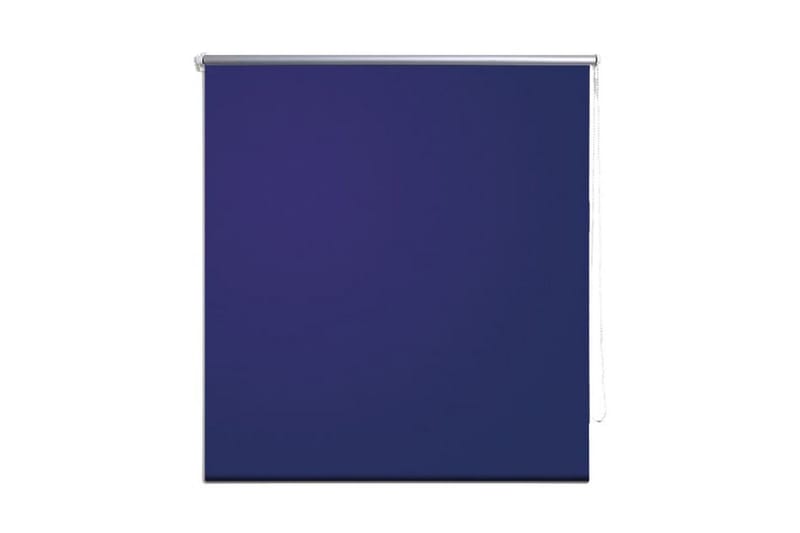 Rullgardin för mörkläggning 140x175 cm marinblå - Blå - Textilier & mattor - Gardiner & gardinupphängning