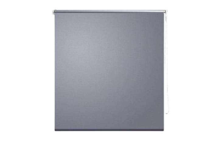 Rullgardin grå 120x230 cm mörkläggande - Grå - Textilier & mattor - Gardiner & gardinupphängning - Mörkläggningsgardin - Mörkläggande rullgardin