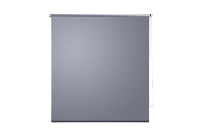 Rullgardin grå 140x175 cm mörkläggande - Grå - Textilier & mattor - Gardiner & gardinupphängning